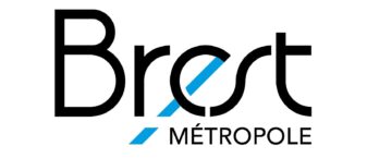 Logo de Brest métropole sur fond blanc