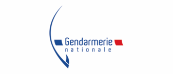 logo officiel de la gendarmerie nationale en bleu blanc et rouge