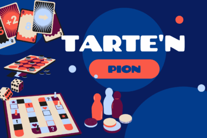 des icones de jeux de société sur un fond bleu marine - Agrandir l'image, fenêtre modale