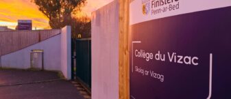 Collège du Vizac : entrée à Guipavas