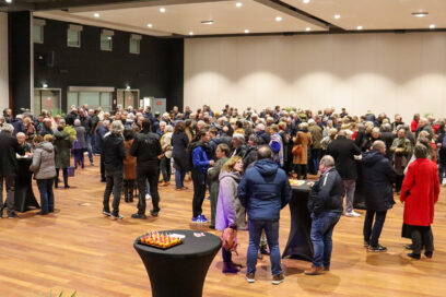 Cérémonie des vœux à l'Alizé en janvier 2024 - Agrandir l'image, fenêtre modale