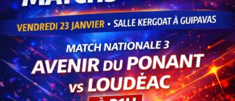 Matchs de gala de handball U18, vendredi 23 janvier 2026 salle Jean Kergoat dès 19h.
