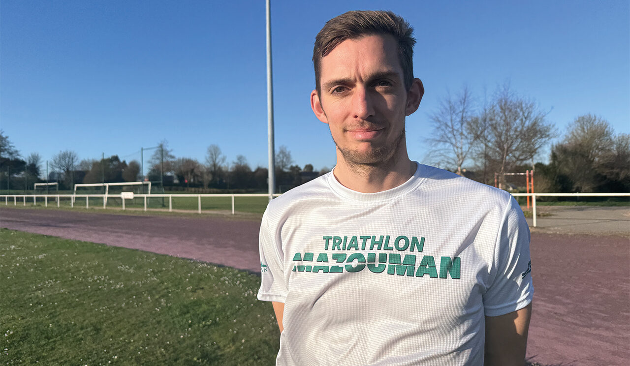 Photo du Guipavasien Erwan Quemeneur, sportif et organisateur de la course Mazouman, le 6 juin 2026 à Pospoder