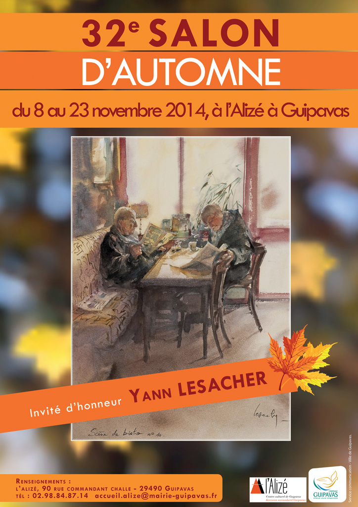 Affiche du salon d'automne de 2014 - Agrandir l'image, . 0octets (fenêtre modale)